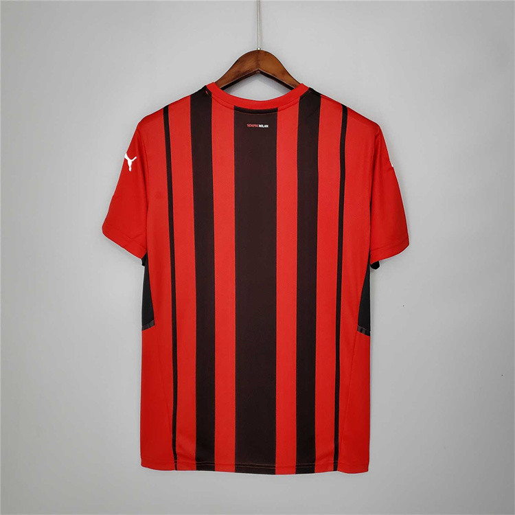 AC Milan 21-22 Home Red Soccer Jersey Football Shirt - Click Image to Close